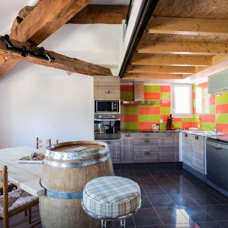 Апартаменты Duplex Sous Les Toits Palau-del-Vidre Экстерьер фото