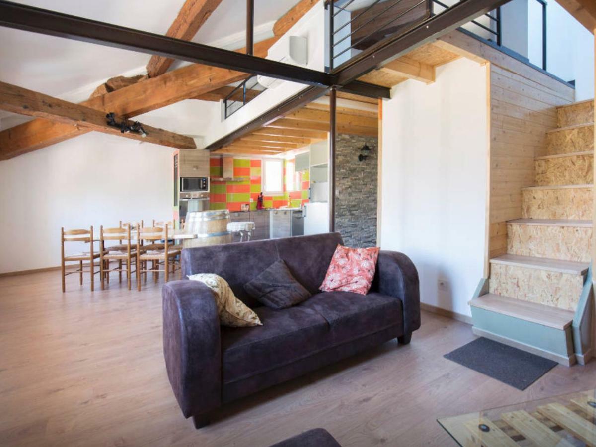 Апартаменты Duplex Sous Les Toits Palau-del-Vidre Экстерьер фото